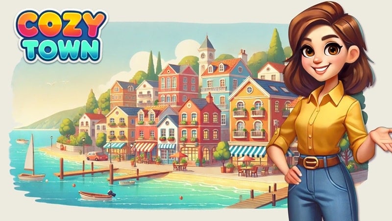 Download Cosy Town MOD APK 1.3.3 (Unlimited Money)