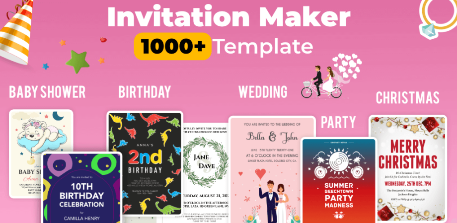 Invitation Maker v24.3 MOD APK (Premium Unlocked) Download