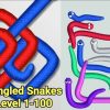 Download Tangled Snakes MOD APK 56.0.5 (Unlimited money)