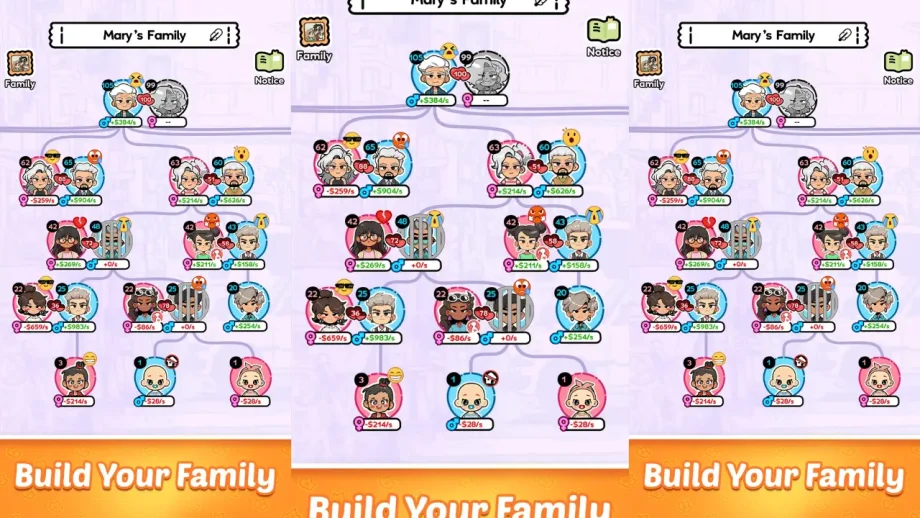 Family Go! – Lifetime Sim game MOD APK V1.4.4.2 (Currency Doesn’t Decrease for Some Purchases, No Forced Ads)