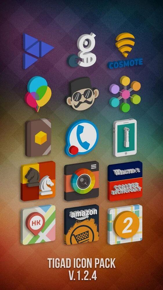 Tigad Pro Icon Pack apk