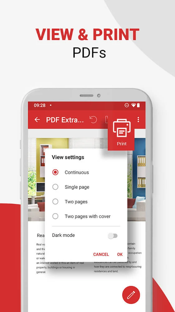 PDF Extra mod