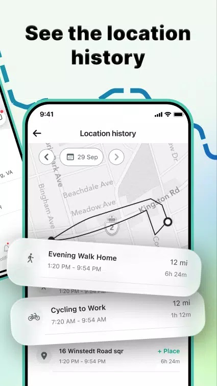 Share and track GPS location in real-time within Geozilla MOD APK