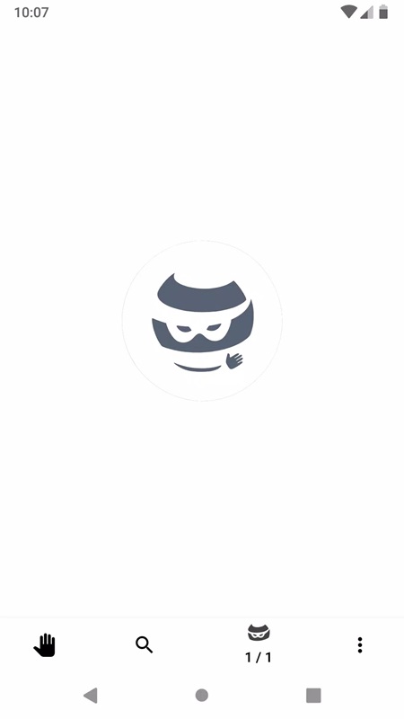 Simple and easy-to-use interface in OH Private Web Browser MOD APK