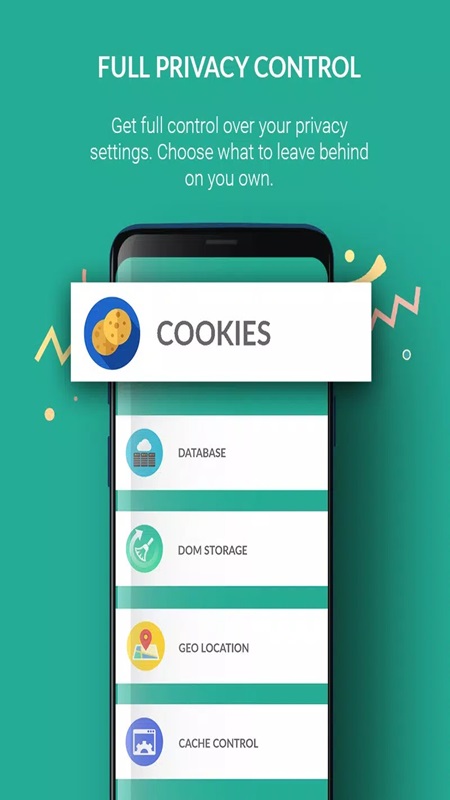Gain comprehensive privacy control in AdBlocker Ultimate Browser MOD APK