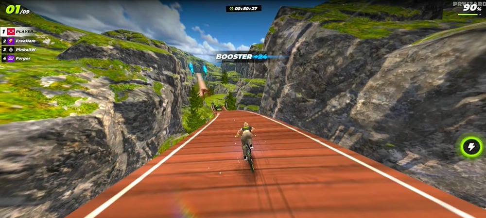 Participate in bike races in RUSH Xtreme MOD APK