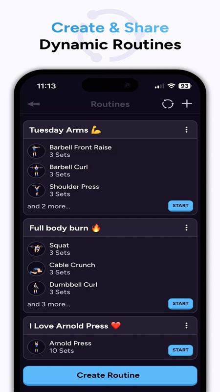 A variety of exercises are available for you to choose from in Liftoff MOD APK