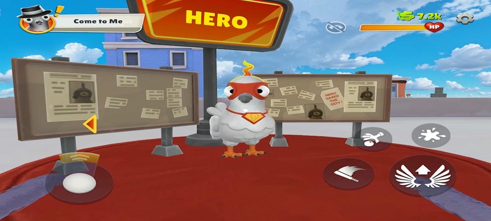 Become a famous delivery person in I Am Bird MOD APK