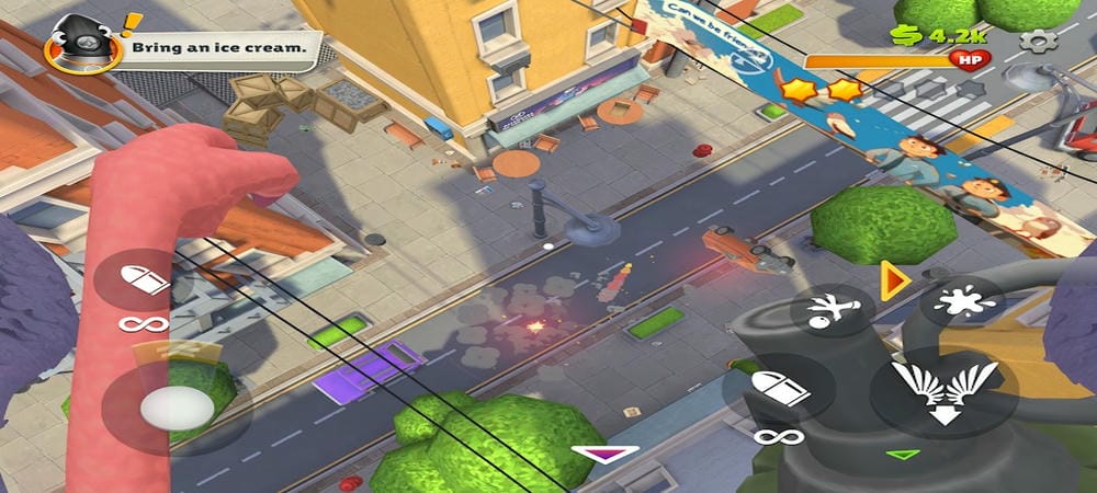 Create tragedies in I Am Bird MOD APK