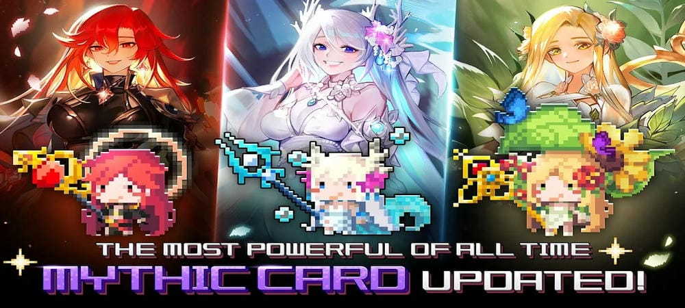 Each hero has its own power and appearance in TripleFantasy MOD APK
