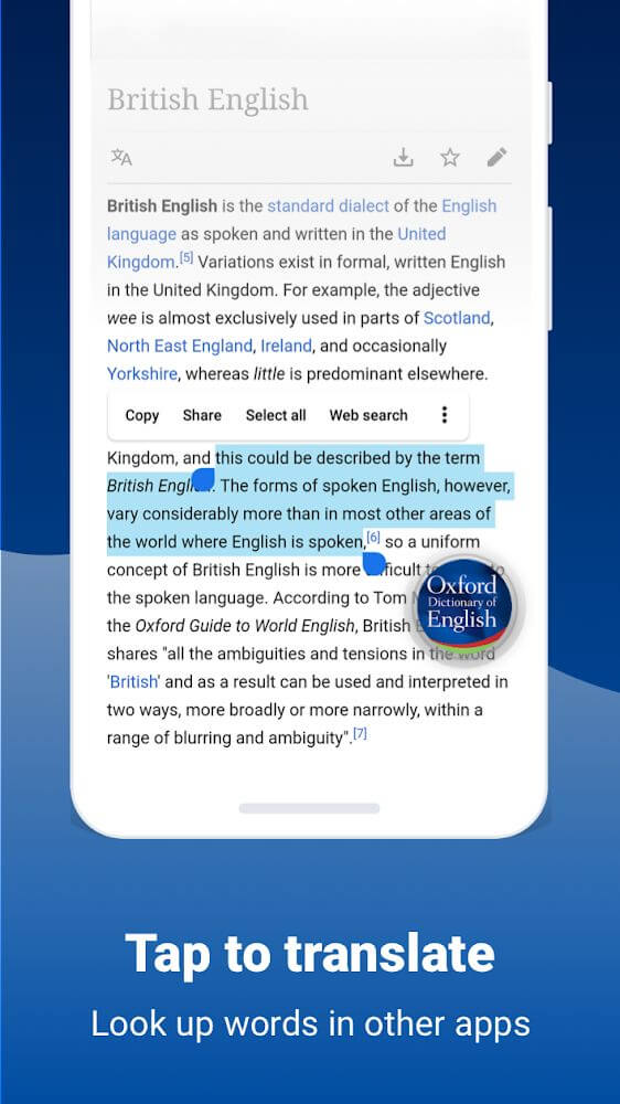 Oxford Dictionary of English