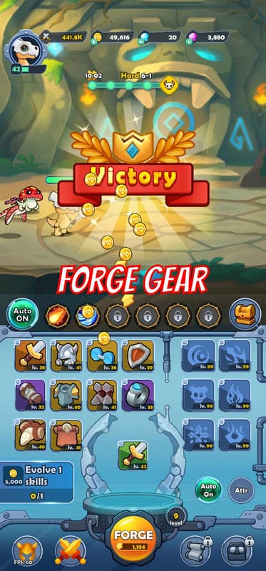 Monster Idle AFK RPG mod apk