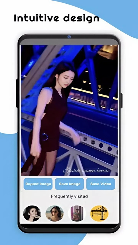 Save and repost your favorite videos in InSave MOD APK