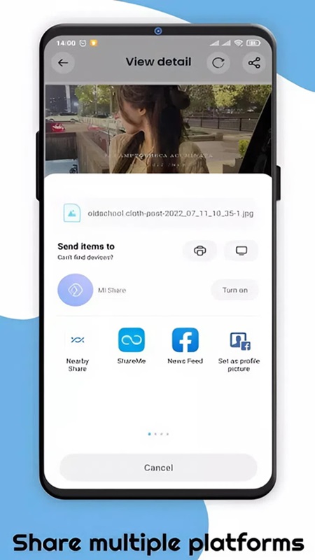 Feel free to share your favorite content on platforms in InSave MOD APK