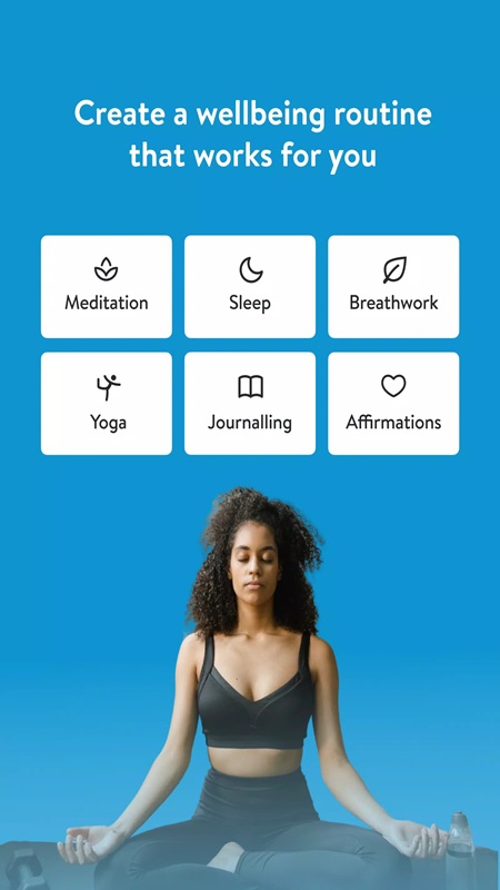Choose exercise content to improve your health in Insight Timer MOD APK
