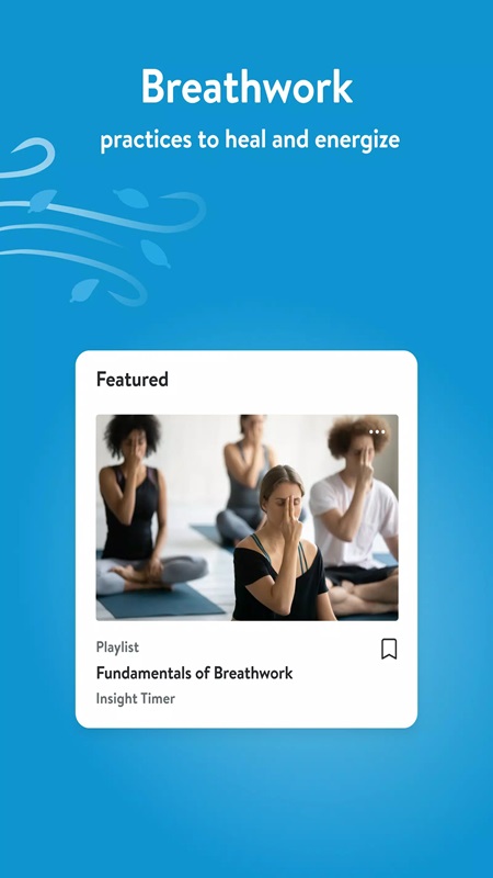 Engage in meditations with full guidance from experts in Insight Timer MOD APK