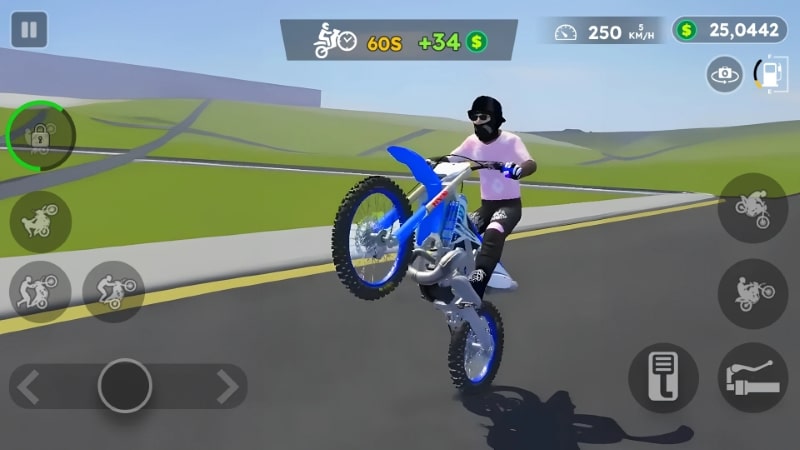 Wheelie Master mod