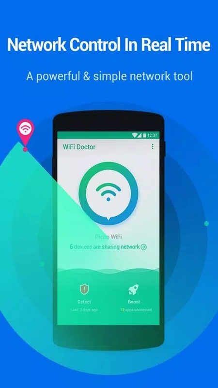 Control Wifi network with real time in WiFi Checker MOD APK