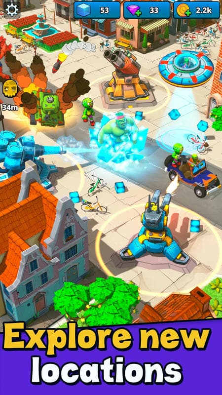 Aliens vs Zombies Invasion mod apk
