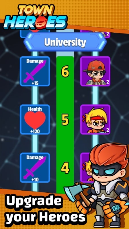 Town Heroes apk mod