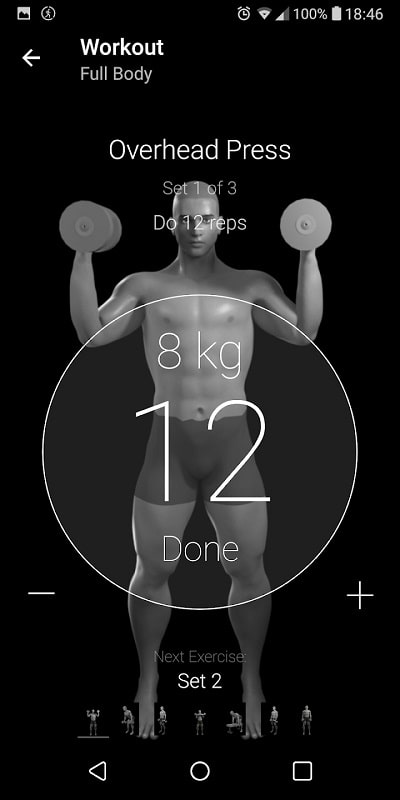 Dumbbell Home Workout mod apk