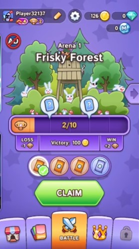 There are many locations to conquer in Draft Showdown MOD APK