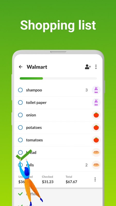 Grocery Shopping List Listonic mod 
