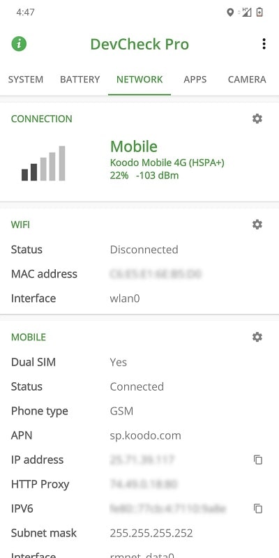 DevCheck Hardware and System Info mod apk free