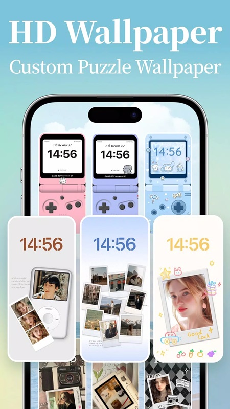 Explore HD wallpapers and freely customize as desired in Mico MOD APK