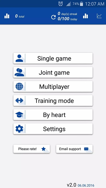 Choose the appropriate game mode and review in Math Tricks MOD APK