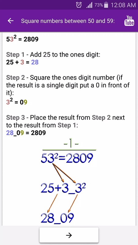 Follow how to solve math problems correctly in Math Tricks MOD APK