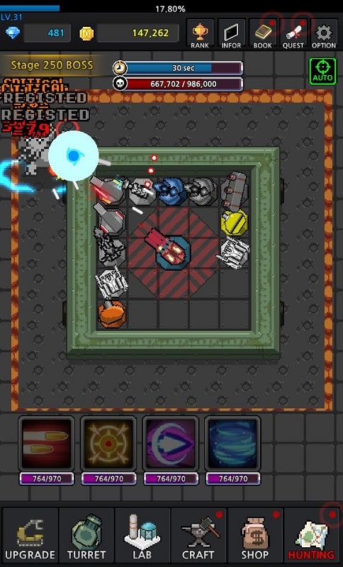 Grow Turret mod mod