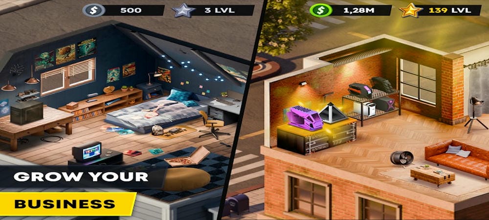 Expand your shop to become the most luxurious in PC Creator 3 MOD APK