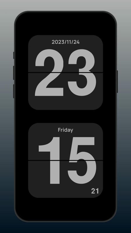 Flip Clock mod