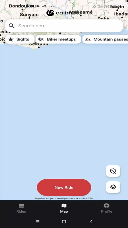 Freely plan your travels on multiple routes in calimoto MOD APK