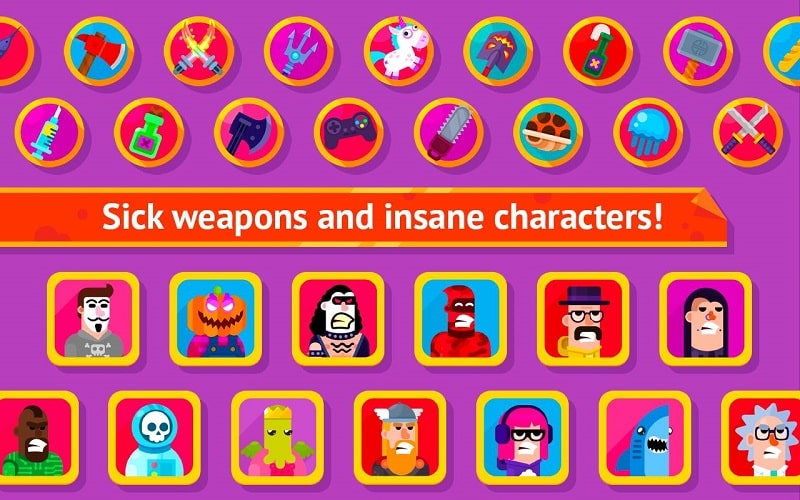 Bowmasters mod apk