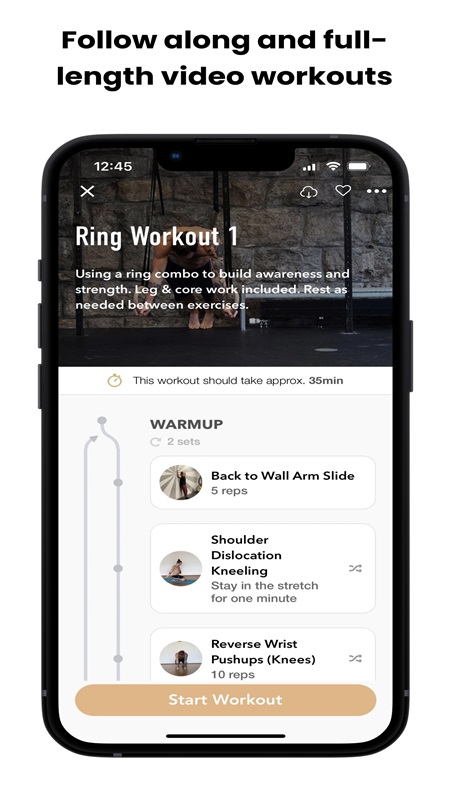 Follow the instructions, number of sets, and number of repetitions in LeoMoves MOD APK