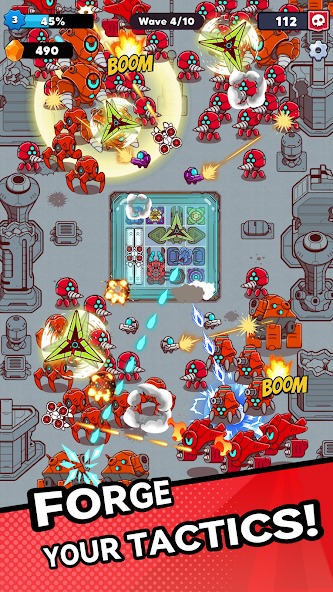 Unlock many types of combat weapons in Star Overlord MOD APK