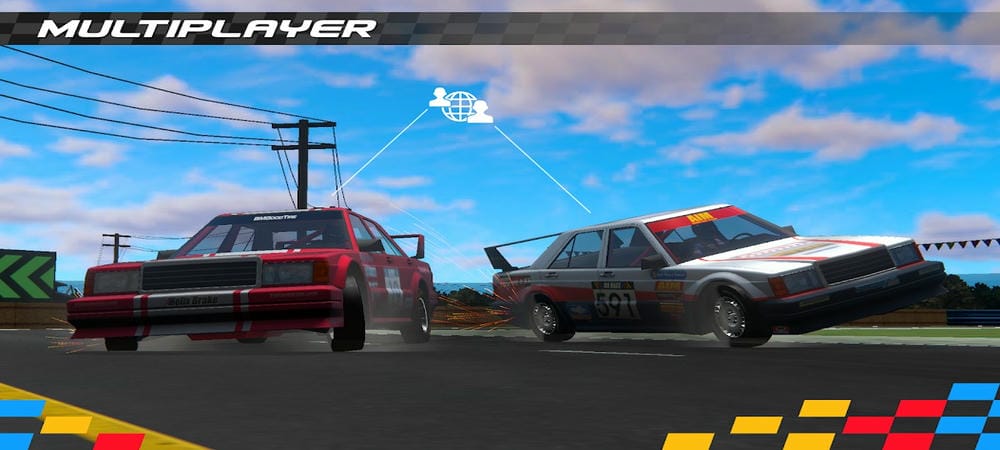 Face off against different racers in Circuit Racing MOD APK