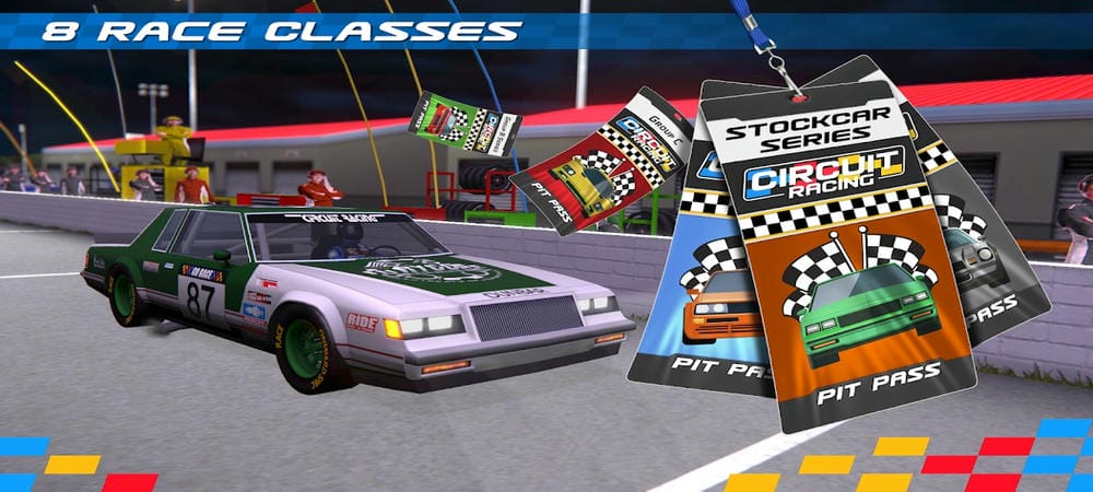 Win big victories in Circuit Racing MOD APK