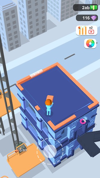 You can hire more staff to support the work in My Tiny Tower MOD APK