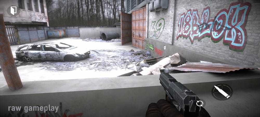 Collect resources in Grimzone MOD APK