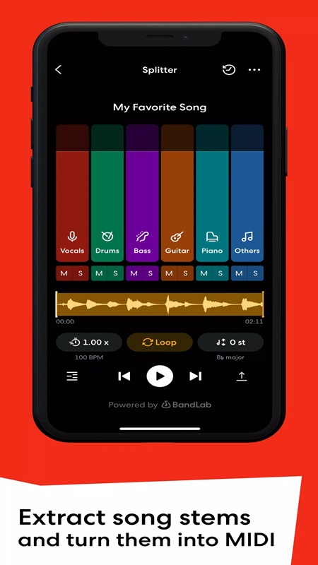 Get AI Separator for Free in BandLab MOD APK