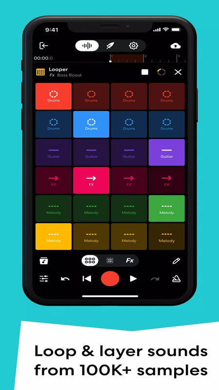 Explore over 100 thousand beat making patterns in BandLab MOD APK