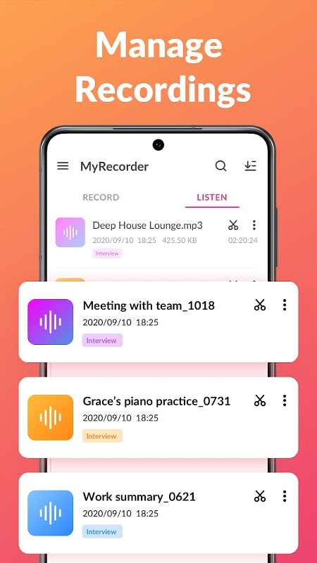 Voice Recorder Voice Memos mod android 