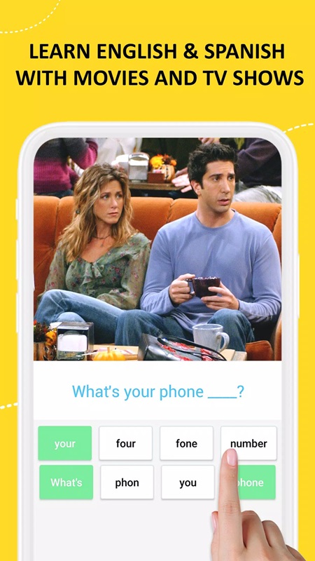 Complete the final test of the programs in EWA Learn English & Spanish MOD APK