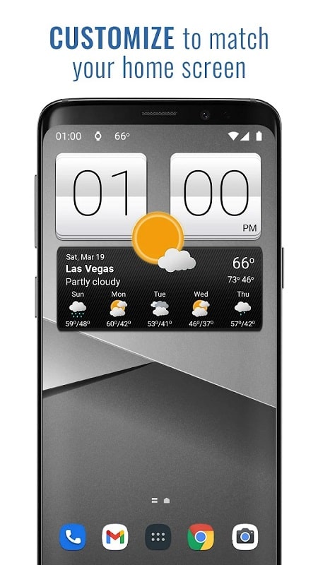 Sense V2 Flip Clock Weather mod