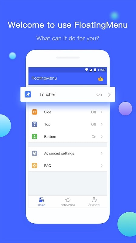FloatingMenu mod