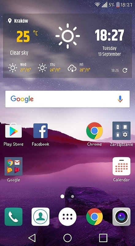 Simple Weather Clock Widget mod android free