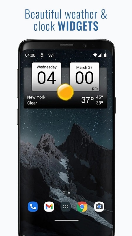 Digital Clock World Weather mod